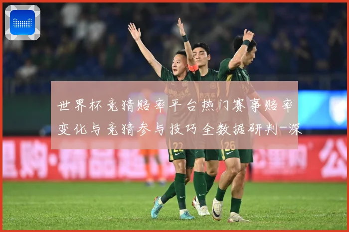 世界杯竞猜赔率平台热门赛事赔率变化与竞猜参与技巧全数据研判-深度解析